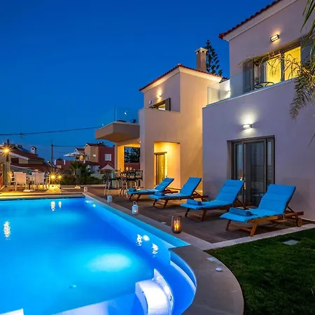 Luxury Crete Marina Mare 3 Bedroom Private Pool Chania (Crete)