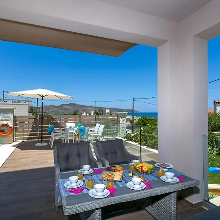 Luxury Crete Marina Mare 3 Bedroom Private Pool Villa Chania (Crete)