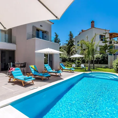 Luxury Crete Marina Mare 3 Bedroom Private Pool *