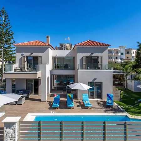 Luxury Crete Marina Mare 3 Bedroom Private Pool Willa Chania (Crete)