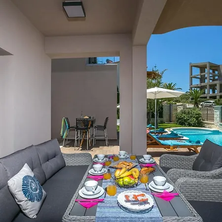 Villa Luxury Crete Marina Mare 3 Bedroom Private Pool Chania (Crete)