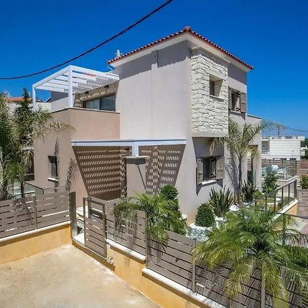 Luxury Crete Marina Mare 3 Bedroom Private Pool Villa Chania (Crete)