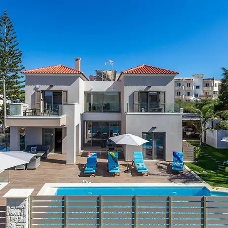 Luxury Crete Marina Mare 3 Bedroom Private Pool Villa Chania (Crete)