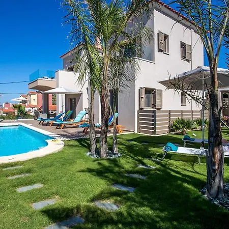 Luxury Crete Marina Mare 3 Bedroom Private Pool Villa Chania (Crete)