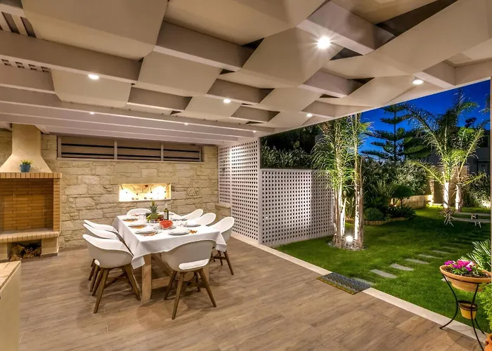 Villa Luxury Crete Marina Mare 3 Bedroom Private Pool Hanya