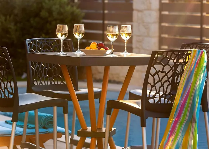 Villa Luxury Crete Marina Mare 3 Bedroom Private Pool Hanya