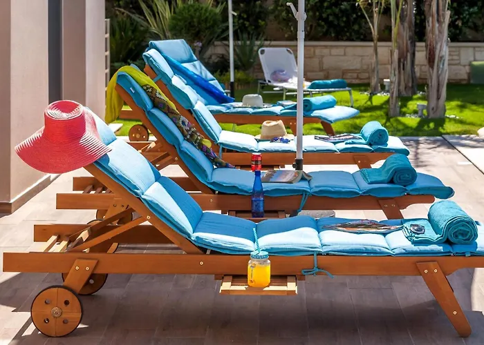 Villa Luxury Crete Marina Mare 3 Bedroom Private Pool Hanya