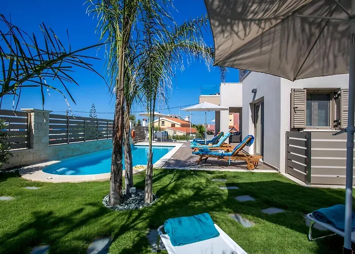 Luxury Crete Marina Mare 3 Bedroom Private Pool *